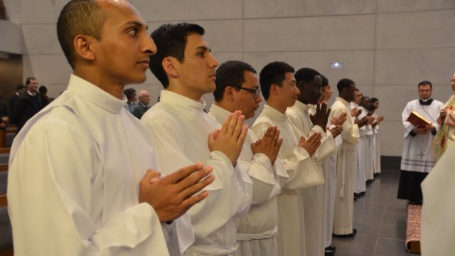 15 seminaristas fueron admitidos como candidatos a las ordenes sagradas