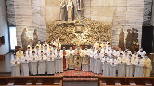 21 seminaristas admitidos a las Sagradas Órdenes