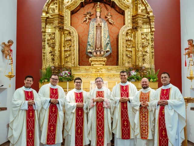 Visita de Monseñor Miguel Ángel Morán Aquino
