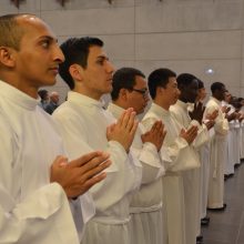 15 seminaristas fueron admitidos como candidatos a las ordenes sagradas